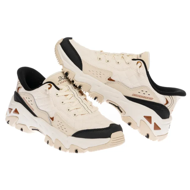 【SKECHERS】女鞋 戶外越野系列 越野鞋 瞬穿舒適科技 D LITES HIKER - COZY FIT (180114NTBK)
