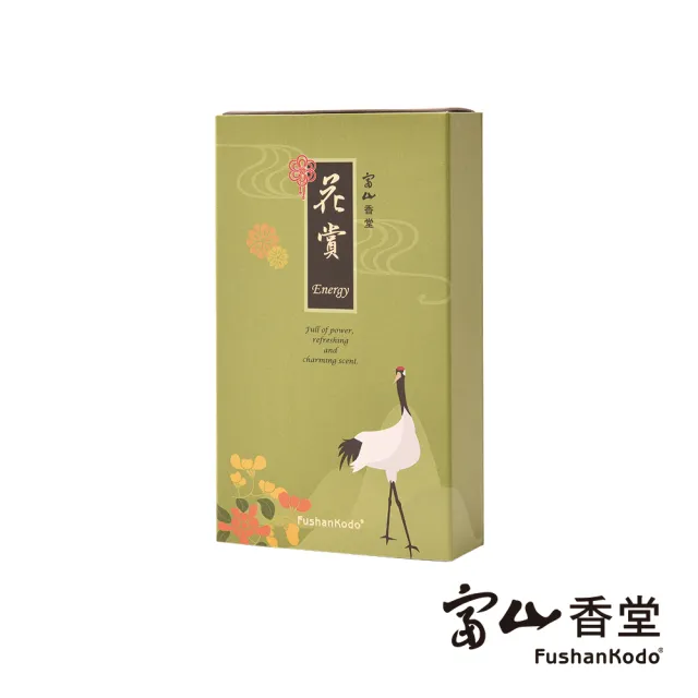 【富山香堂】2入_增加正能量 招財氣 花賞香氛-能量135mm線香(花香 合香 香薰 臥香)