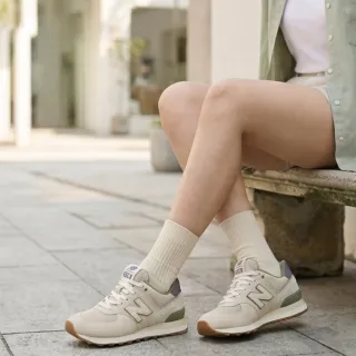 【NEW BALANCE】NB 574復古鞋/運動鞋_U5745DJ-D_中性_杏綠色