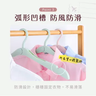 【VOLA 維菈】摺疊衣架 旅行收納架 輕便晾衣架 出國必備 防滑衣架 居家收納 多功能掛衣架