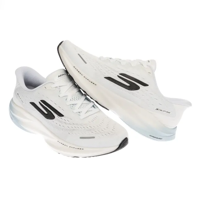 【SKECHERS】男鞋 競速跑鞋系列 慢跑鞋  瞬穿舒適科技 SKX AERO SPARK 寬楦款(246205WWLB)