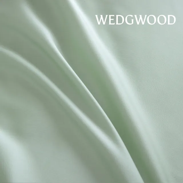 【WEDGWOOD】天絲兩用被床包枕套四件組 特大｜簡意素色(60支300織)