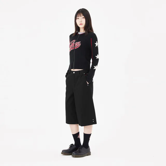【Mark Gonzales】女裝 BERMUDA 休閒短褲 - 黑色