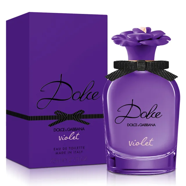 【D&G】紫漾花園女性淡香水75ml(專櫃公司貨-即期品)