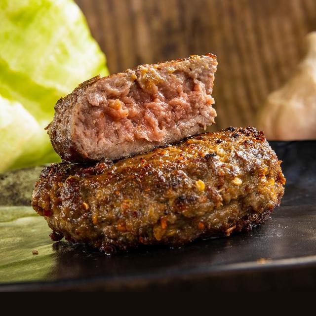 【HUTONG 胡同燒肉】日本A5和牛漢堡排10包組(咖哩/香草/黑胡椒/麻辣/松露)