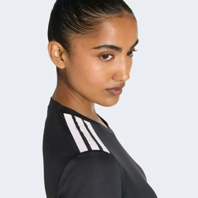 【adidas 愛迪達】Hyg Tee 女 T恤 運動上衣 訓練 黑 亞版 涼感排汗 彈性(KC7639)