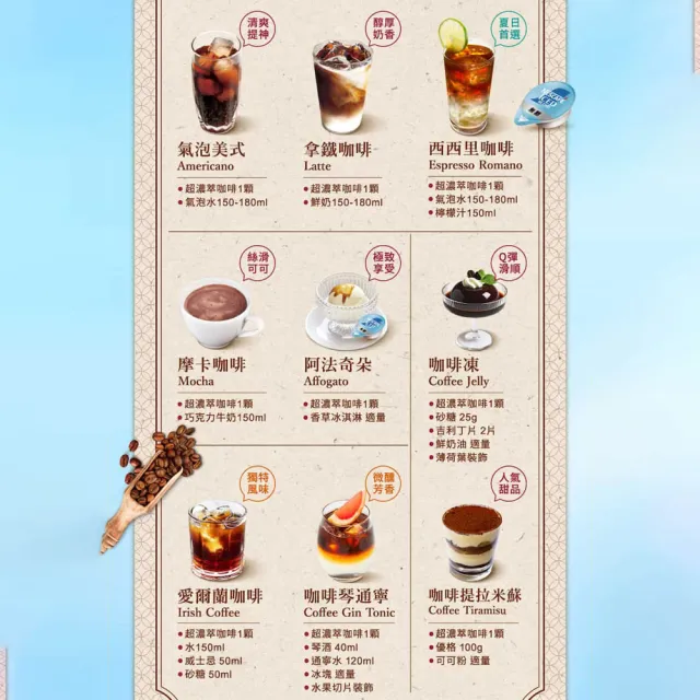 【NESCAFE 雀巢咖啡】金牌超濃萃咖啡液球三包組-焦糖