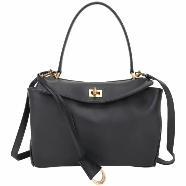 【Balenciaga 巴黎世家】Rodeo Small 垂墜小牛皮兩用托特包-3色可選 愛馬仕平替版 Kally