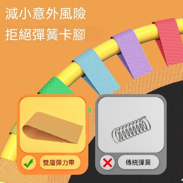 【話童】兒童折疊蹦蹦床兒童折疊蹦蹦床 彈跳床 跳跳床 蹦床 40英吋 折疊扶手 折疊收納 抗震靜音 預購15天