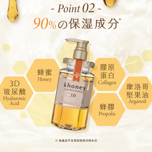【&honey】日本原裝 蜂蜜洗髮精/潤髮乳/髮油(細軟易斷 乾燥粗硬 受損髮質 護髮乳 護髮素 護髮膜)