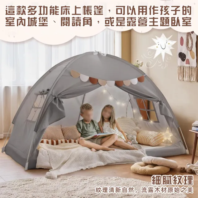 遊戲屋帳篷 透氣便攜睡眠屋 家用玩具屋 快速組裝 (帳篷、玩具城堡、遊戲屋)76.3*38.5*47.2cm