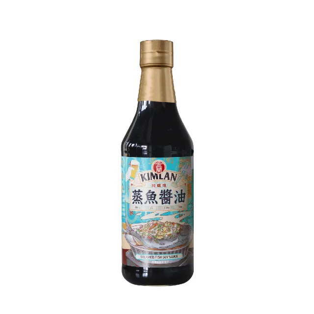 【金蘭食品】金蘭復古限定醬油590ml任選3入組(生抽醬油/老抽醬油/蒸魚醬油)