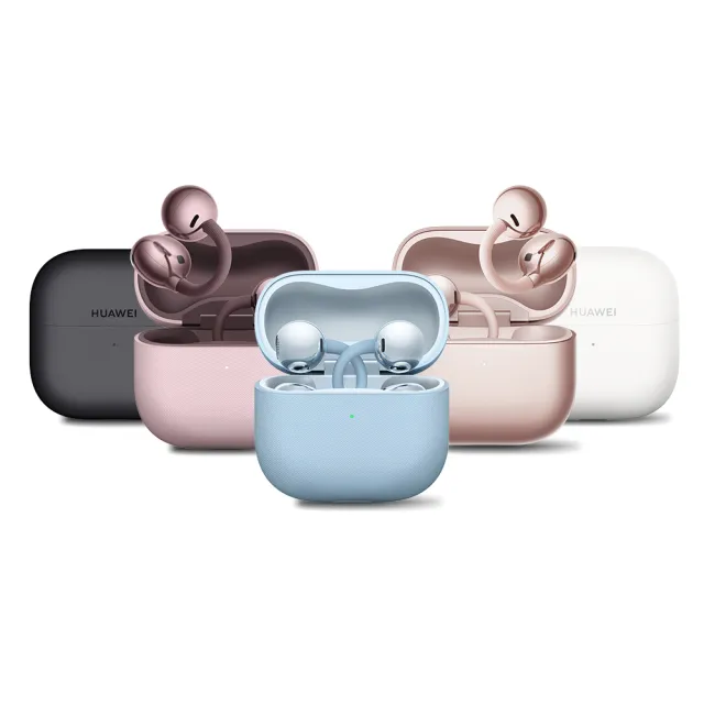 【HUAWEI 華為】FreeClip 2 藍芽耳機 (丹寧藍/羽沙白/摩登黑/玫瑰金/冰莓紫)