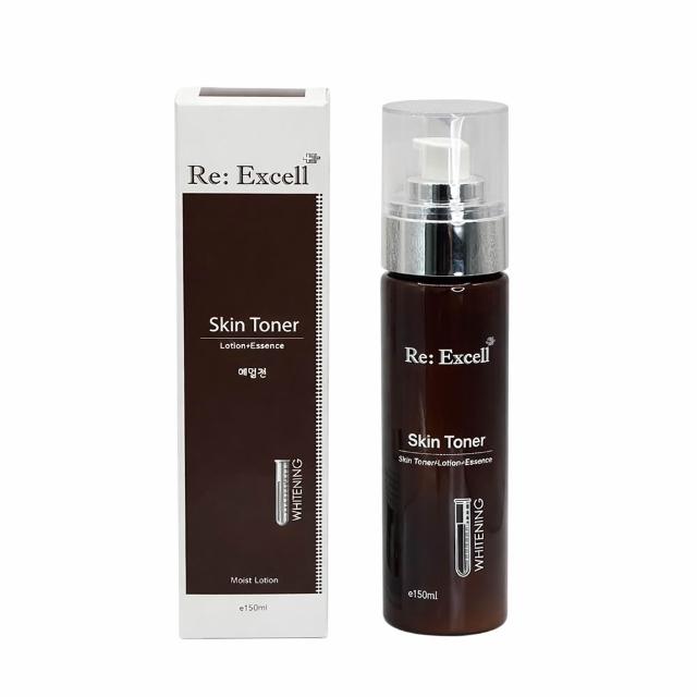 (即期品：買一送一)【韓國 Re:Excell】穀胱亮白修護化妝水(150ml)