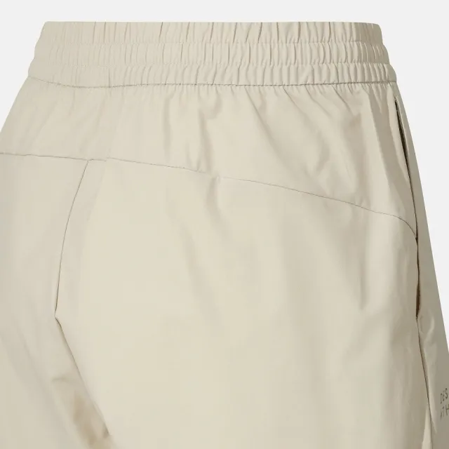 【DESCENTE】短褲 女 運動褲 快排 WOMEN 4.5 WOVEN HALF PANTS 卡其 SR122PHP21-BEIG