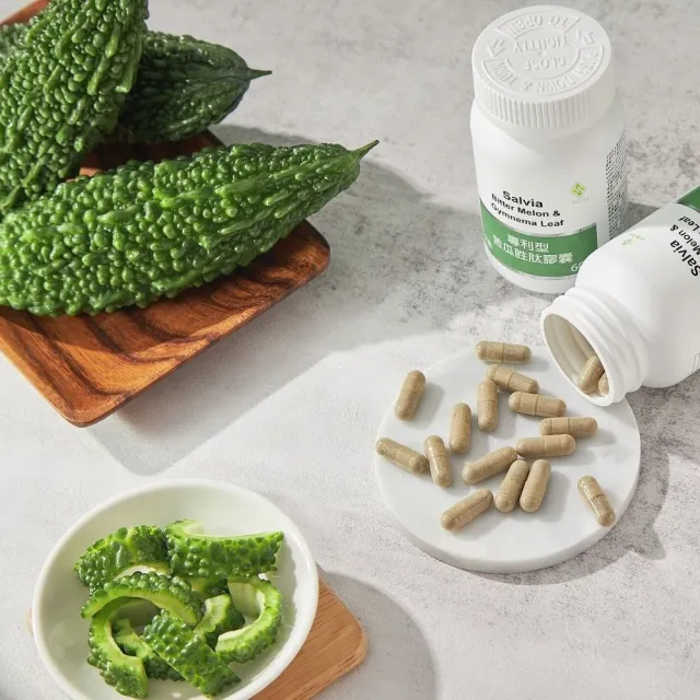 【SALVIA】Salvia專利型苦瓜胜肽6瓶共360顆(外食與甜食族的代謝應援)