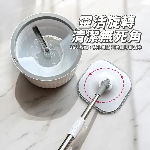 【生活King】美琦淨汙分離拖把組