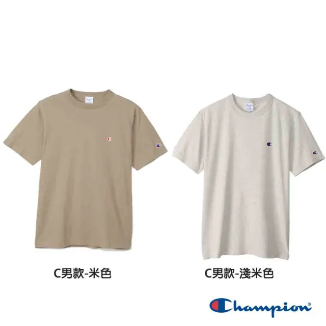 【Champion】官方直營 女男款-LEGACY 印花短版上衣/BASIC 刺繡短袖TEE(共9款)
