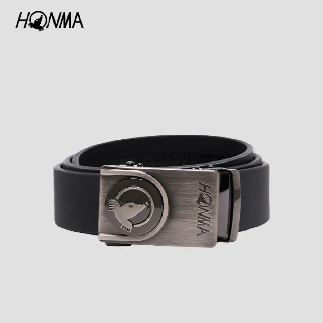【HONMA 本間高爾夫】男款休閒商務皮帶 2026春夏款 日本高爾夫專業品牌(白/棕/黑 HMMC014Y702)