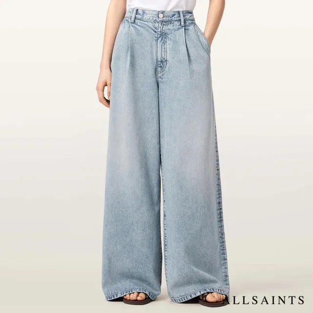 【ALLSAINTS】HAZE 高腰闊腿牛仔褲 W073EE(寬褲版型)