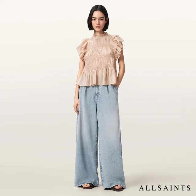 【ALLSAINTS】HAZE 高腰闊腿牛仔褲 W073EE(寬褲版型)