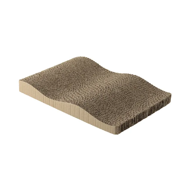 【MUJI 無印良品】貓抓瓦楞紙板/波浪型 42x29x3.6cm