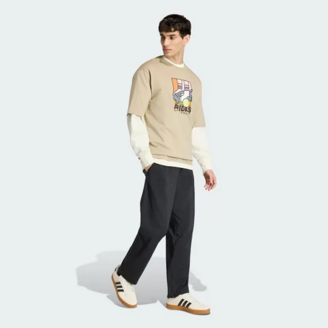【adidas 愛迪達】運動 休閒 短袖 T恤 男上衣 M ANI POP PLY T(KE4342)