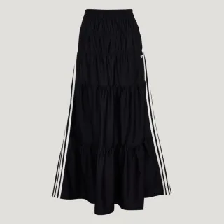 【adidas 愛迪達】運動 休閒 長裙 女裙 FAV WV SHO(KY5728)