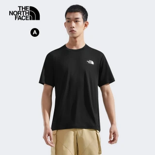 【The North Face】中性款吸濕排汗短袖T恤(多款任選)