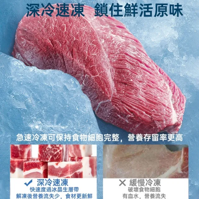 Lexiang樂享 110V冷凍櫃 BC-88L 臥式冰櫃 冷凍冷藏櫃 小型家用大容量冰箱 商用急凍櫃 一年保固