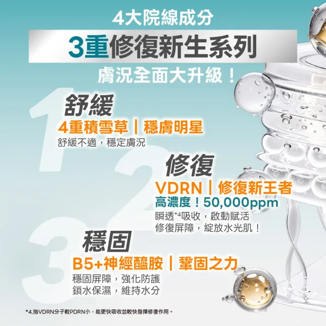 【LEGERE 蘭吉兒】VDRN B5修復新生霜 50ml