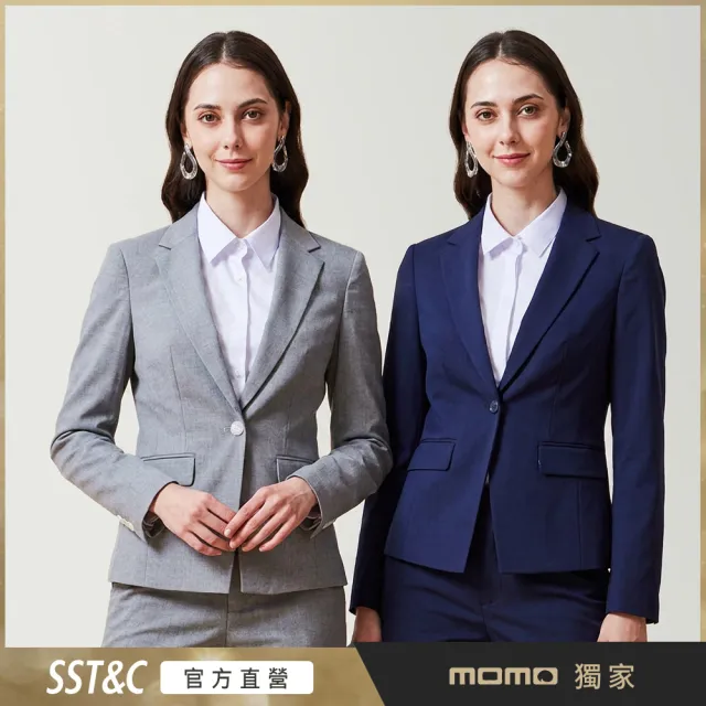【SST&C】女裝_可機洗 修身西裝外套(多款任選)(OUT)