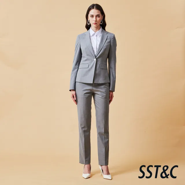 【SST&C】女裝_可機洗 全長修身西裝褲(多款任選)(OUT)(雙11限定)
