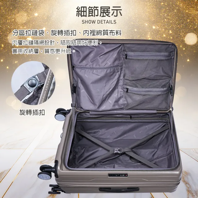 【LYNX官方直營】美國山貓29吋第三代前開行李箱(70MM避震煞車雙排輪、防爆拉鏈、TSA海關鎖、可加大)