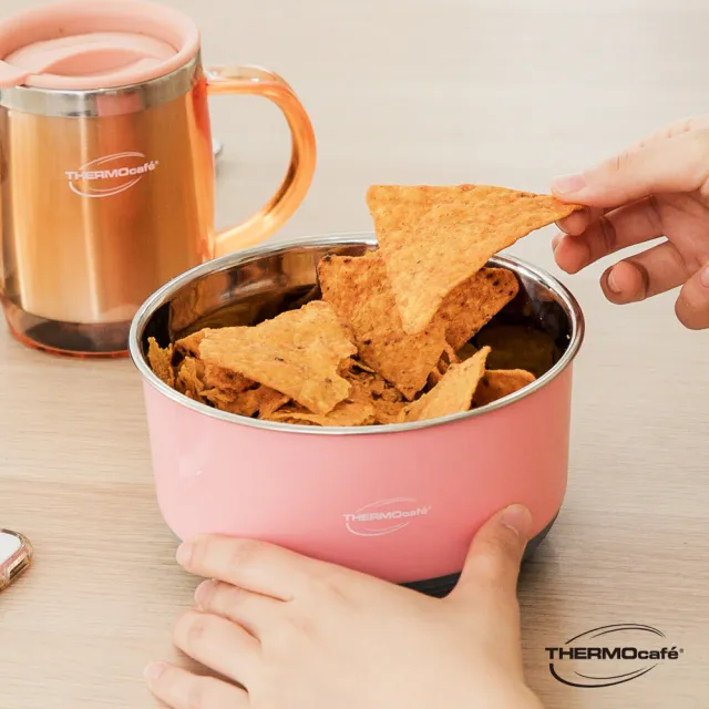 【THERMOcafe 凱菲】不鏽鋼多功能隔熱碗1200ml(TC-BOWL)