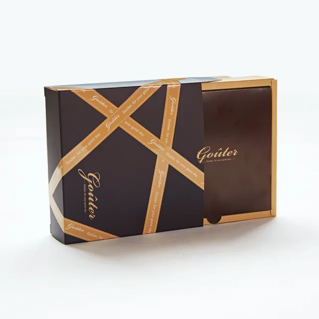 【Gouter 雅培米堤】原味生巧克力25入/盒(｜巧克力｜下午茶｜點心｜※不附提袋)