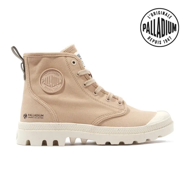 【Palladium】PAMPA HI ZIP ORGANIC拉鍊有機棉靴/休閒鞋-男鞋/女鞋-五色任選
