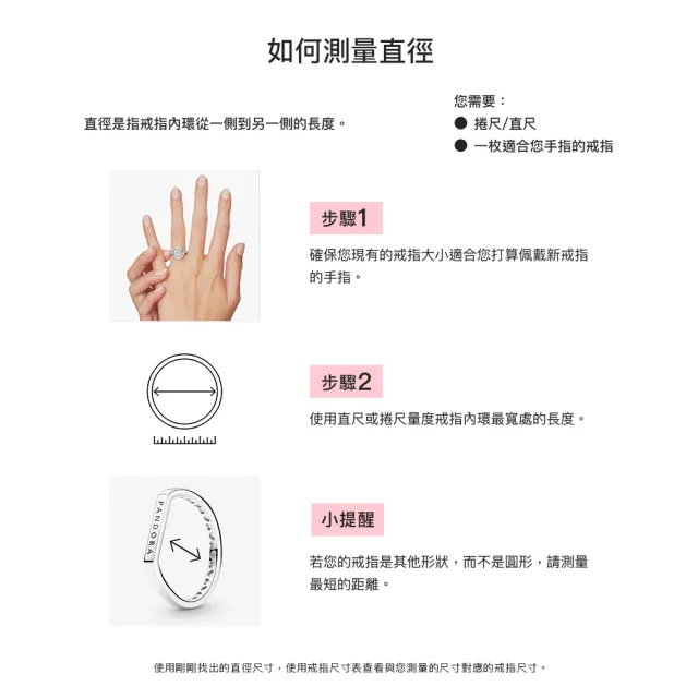 【Pandora 潘多拉】心心相映戒指