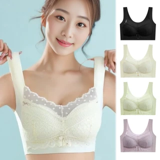 【enac 依奈川】● 單件組 蕾絲聚攏舒適美背無鋼圈內衣/性感內衣/女內著/無痕內衣(隨機/出清品)