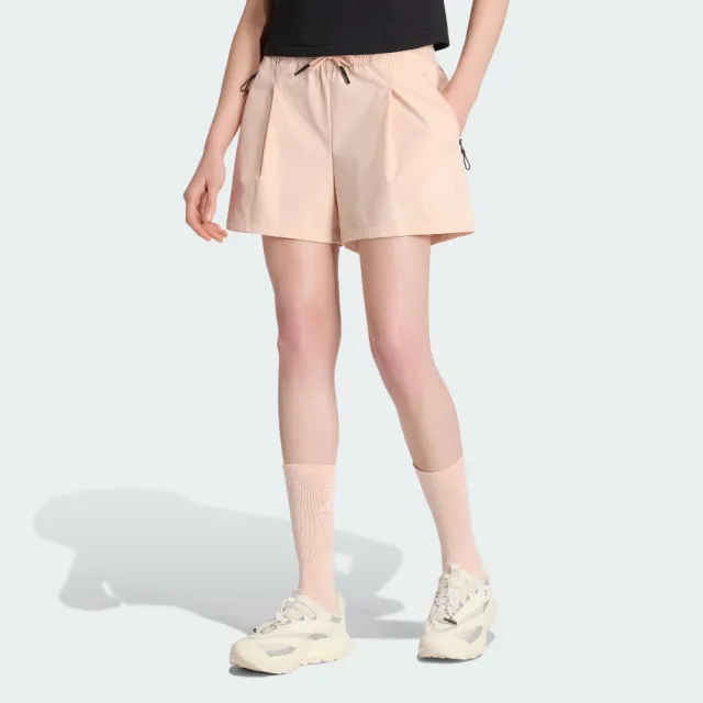 【adidas 愛迪達】Z.N.E.運動短褲 女 KD8462