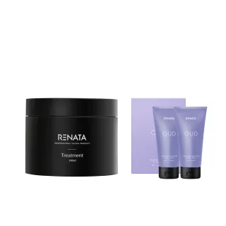 【RENATA 蕾娜塔】膜鏡光蘊防護髮膜PLUS 500ml(官方直營 深層修護 填補空洞 加強髮表保護 創造髮絲光感)