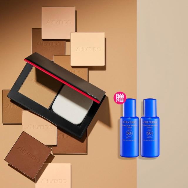 【SHISEIDO 資生堂國際櫃】超進化持久粉餅 SPF35(定妝神器/粉餅/底妝/控油)