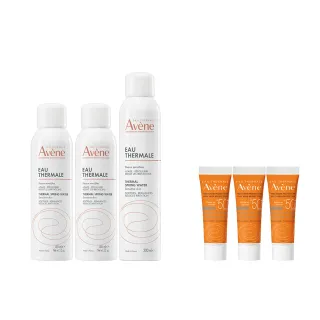 【Avene 雅漾】官方直營 活泉水精選套組_300mlx1+150mlx2(化妝水/噴霧/穩膚)