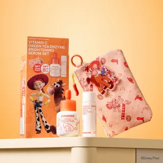 【innisfree】維他命C淨亮精華禮盒 (玩具總動員限定版/美白淡斑精華/穀胱甘肽)