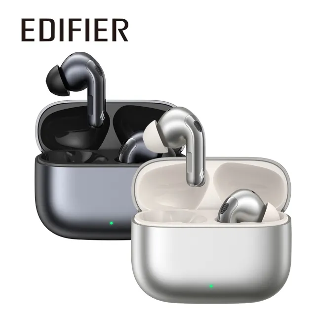 【EDIFIER】Evobuds Pro 藍牙抗噪翻譯耳機(專屬App/AI 通話降噪/AI 語音即時翻譯/防塵防水/智慧配戴偵測)
