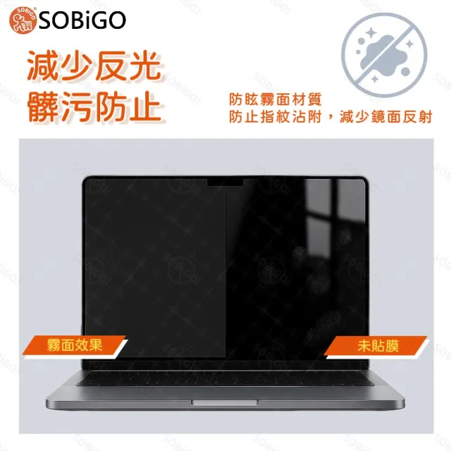 【SOBiGO】MacBook NEO 13 磁吸抗藍光防窺片 台灣品牌SGS(2026)