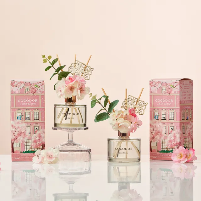 【COCODOR】櫻花系列擴香瓶200mlx2入(多款任選/官方直營/季節/送禮/韓國香氛)