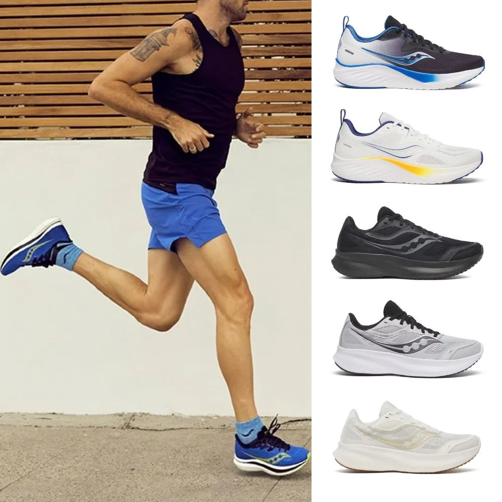 【SAUCONY 索康尼】男鞋 女鞋COHESION / LANCER 避震跑鞋 運動鞋 休閒鞋 慢跑鞋(網路獨家價)