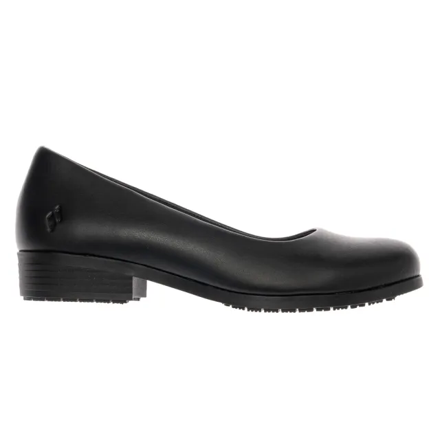 【SKECHERS】女鞋 工作鞋系列 NAULIA SR 經典低跟鞋 (108322BLK)