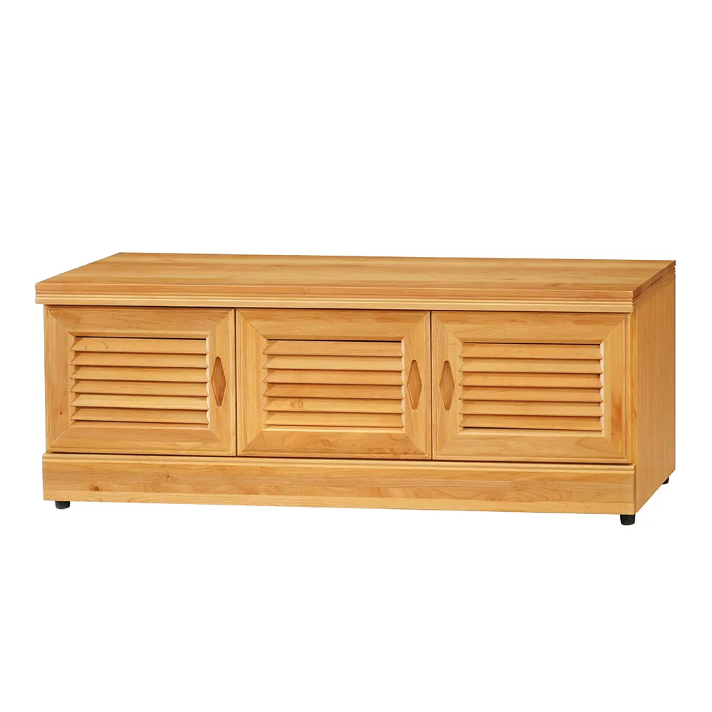 【顛覆設計】洛也正赤陽木色4尺座鞋櫃